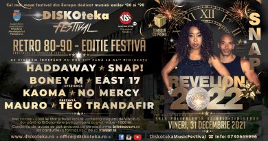 Haddaway, Snap, No Mercy, East 17 și Kaoma vor concerta în noaptea de Revelion la Timișoara