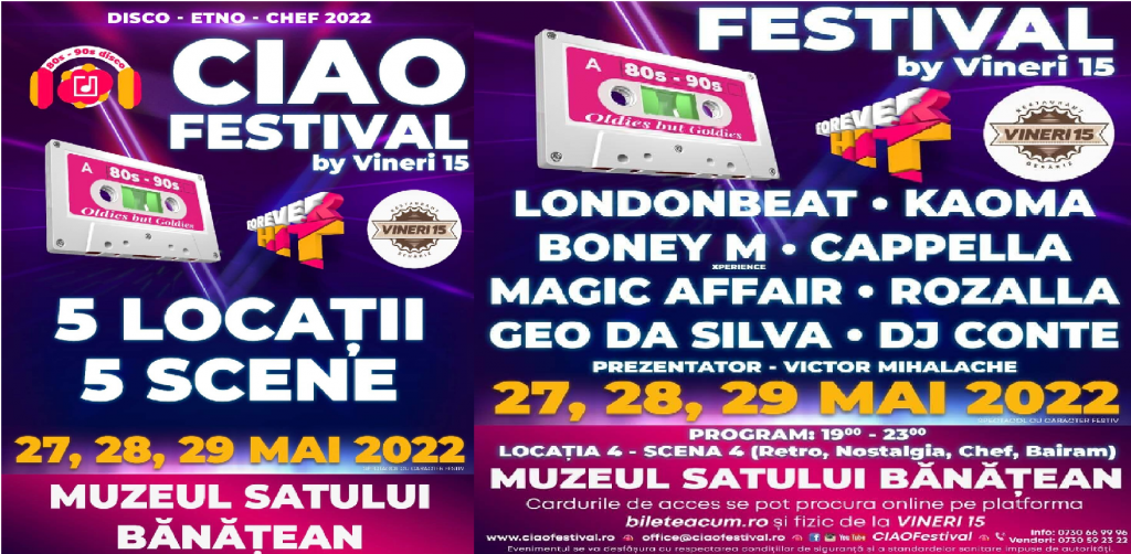 CIAO Festival Timisoara România 2022 CIAO Festival Timisoara România 2022